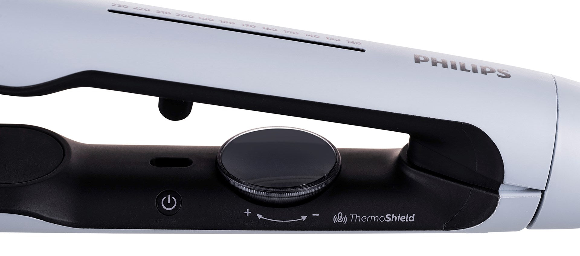 Philips 5000 Series BHS520/00 Straightening Iron Warm Black White 1.8m