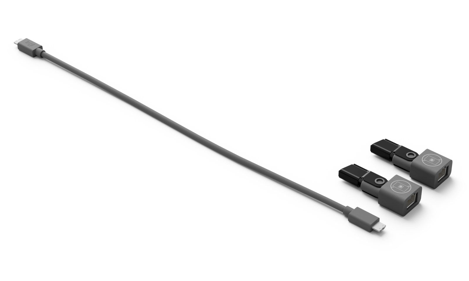 Logitech - Netzwerkkoppler - 21,5 cm (Packung mit 2) - für Logitech Rally, Rally Bar, Bar Mini, Mic Pod, Mic Pod Hub, Plus (952-000181)