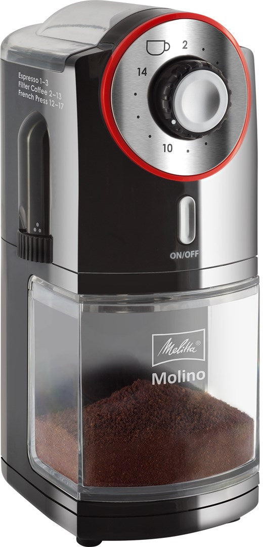 Melitta Coffee Grinder 100W 200 g Capacity 17 Settings 1019-01