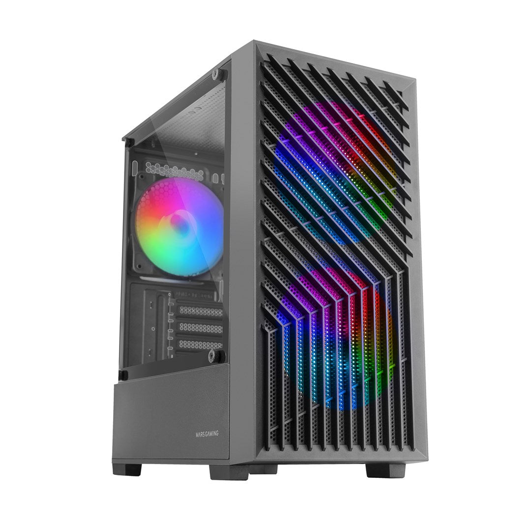 TACENS MARS MC-VORTEX MicroATX Gaming Case - 3x 120 mm FRGB Fans 3x120mm