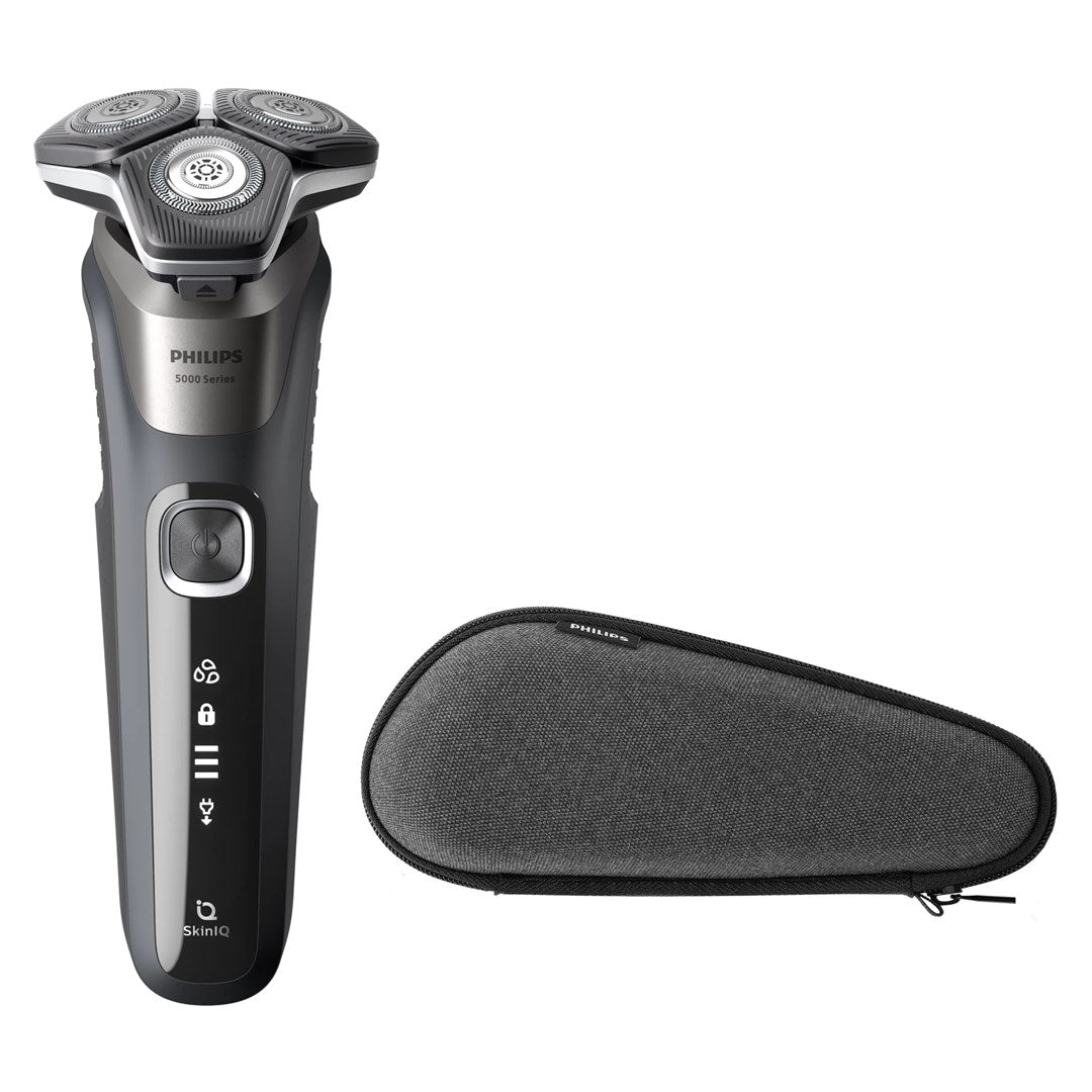 Philips SHAVER Series 5000 S5887/30 men's shaver Rotation shaver Trimmer Black  Grey