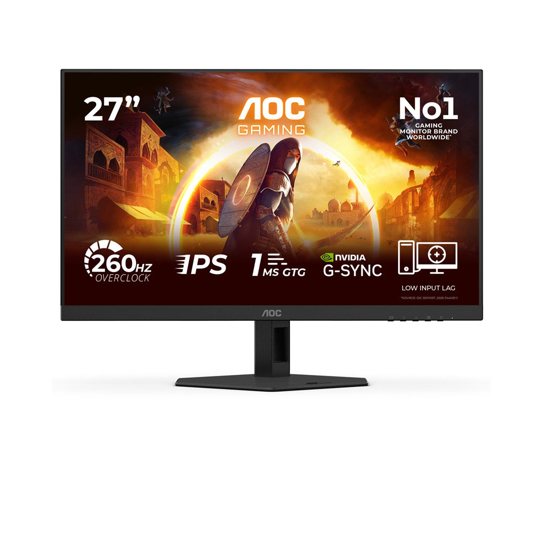 AOC G4 27G4ZREP computer monitor 68.6 cm (27 ) 1920 x 1080 pixels Full HD LCD Black  Red
