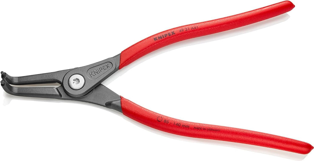 KNIPEX Circlip Pliers Chromium-Vanadium Steel Red Handle 49 21 A41