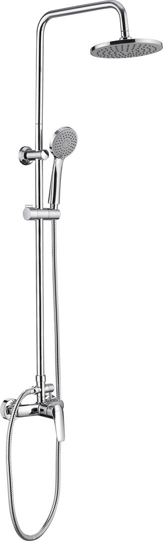 3-function shower head - with mixer tap