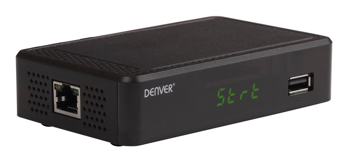 Denver DTB-148 TV set-top box Ethernet (RJ-45)  Terrestrial Full HD Black