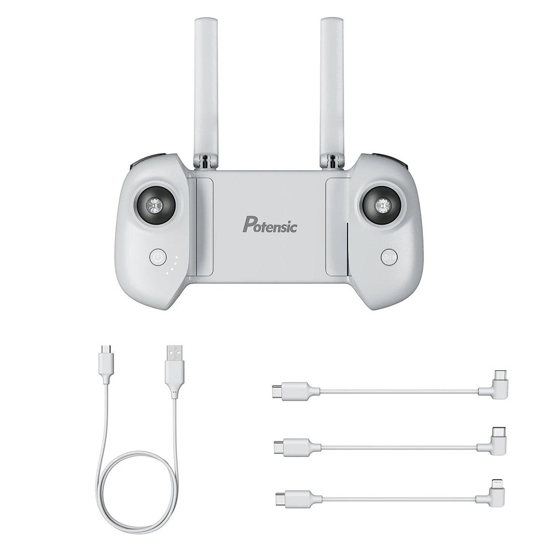 Drone Remote with Gimbal | USB Charging Cable