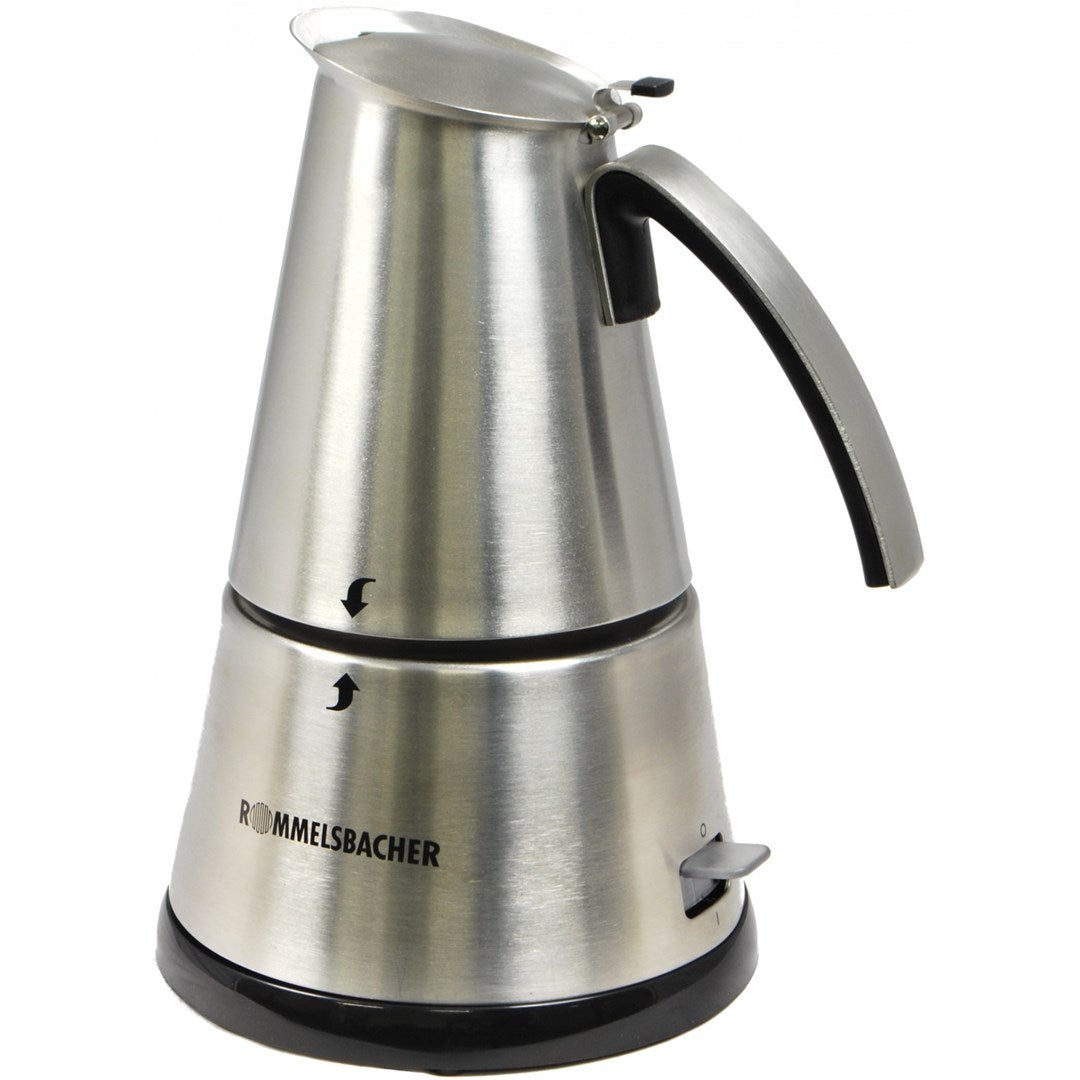 ROMMELSBACHER Electric Moka Pot 6 Cups 365W Model 954402