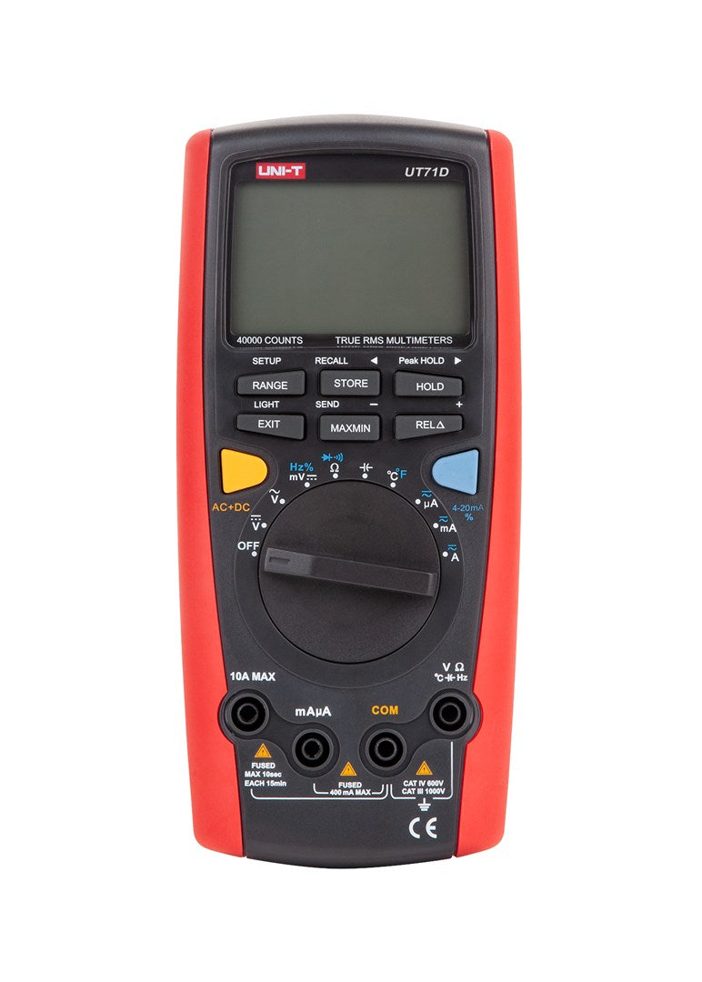 UNI-T Multimeter UT71D - 810 g, 245x180x70 mm