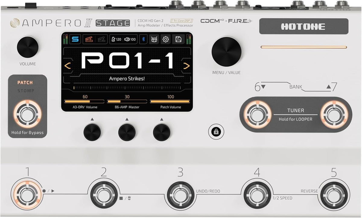 Hotone Ampero II Stage - multiefekt gitarowy