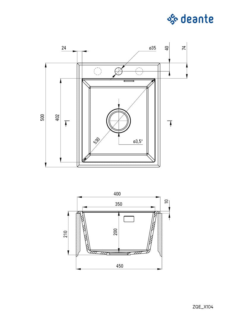 1-bowl granite sink