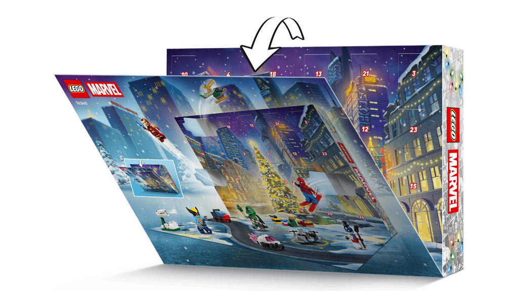 LEGO MARVEL Advent Calendar 2026 317 Pieces 6 Minifigures Model 76340