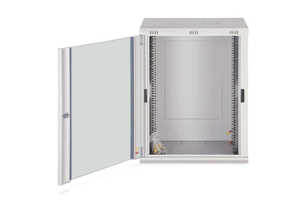 DIGITUS Wall-mounted Enclosure Dynamic Basic Series, 19U, 600x450 mm, Grey, DN-19 16-U-EC