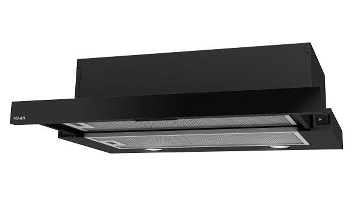Telescopic hood MAAN Corona 50 310 m3/h  Black