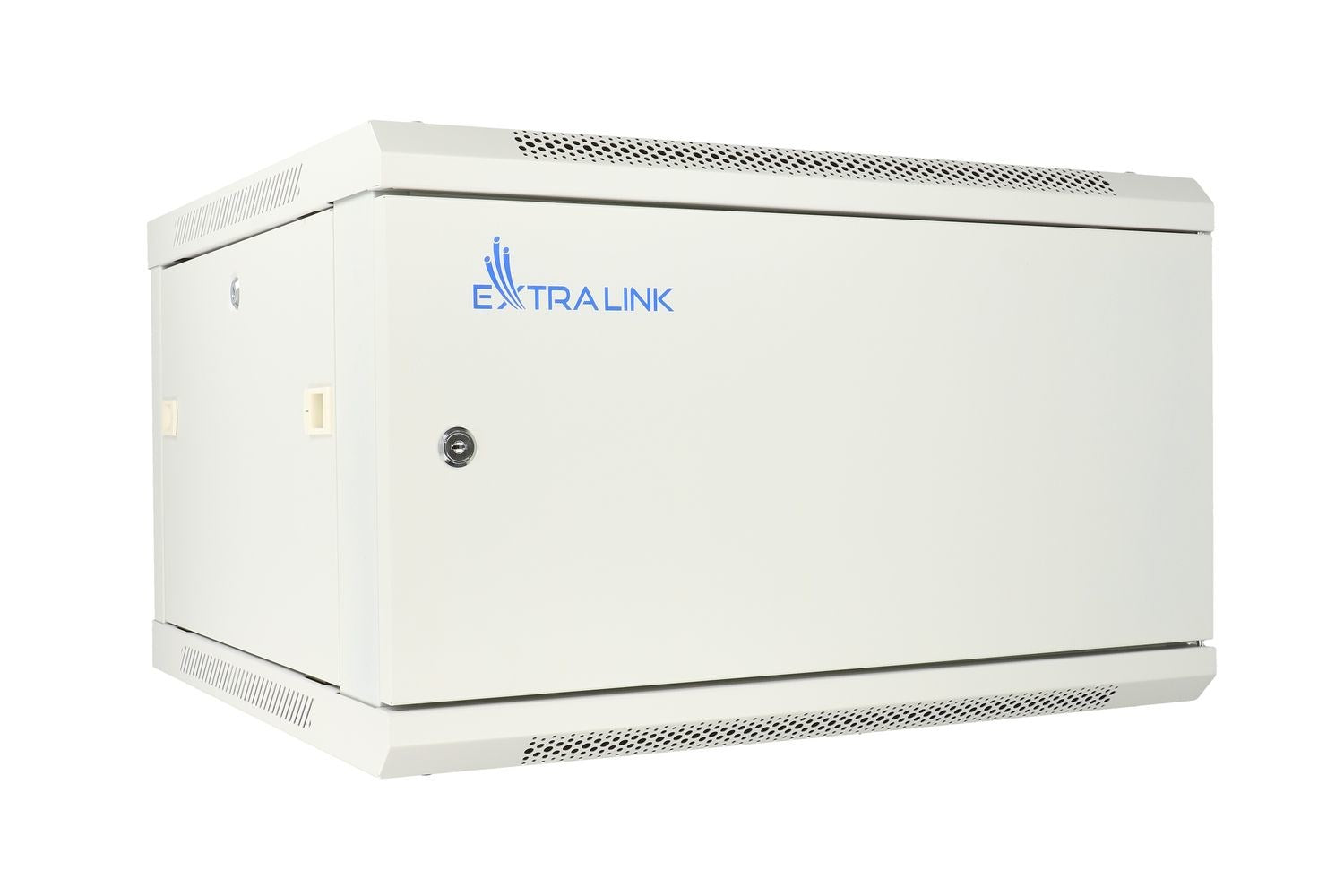 Extralink 6U 600x600 Rack Cabinet Wall-Mounted Solid Sheet Metal Door Grey