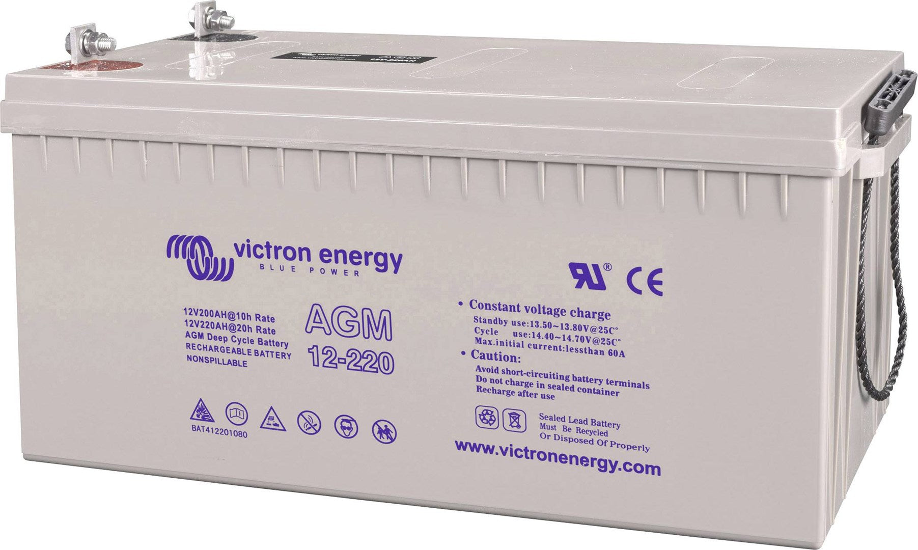 Victron Energy 12V/220Ah Gel Deep Cycle Battery