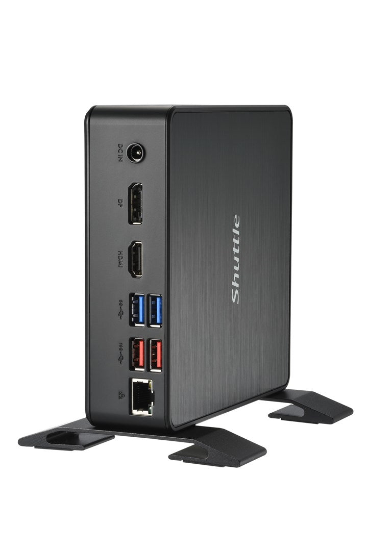 Shuttle XPC nano NC40U Barebone Mini-PC Celeron 7305 1.1 GHz RAM 0GB UHD Graphics 620 1GbE