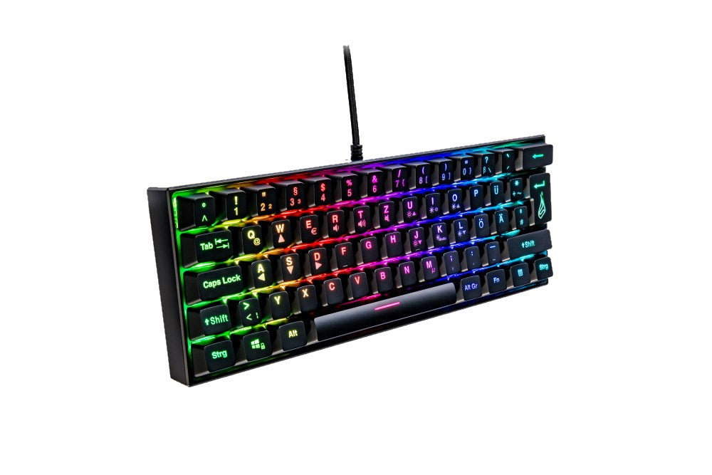 Surefire KingPin M1 Gaming Keyboard USB QWERTY US Black 48713