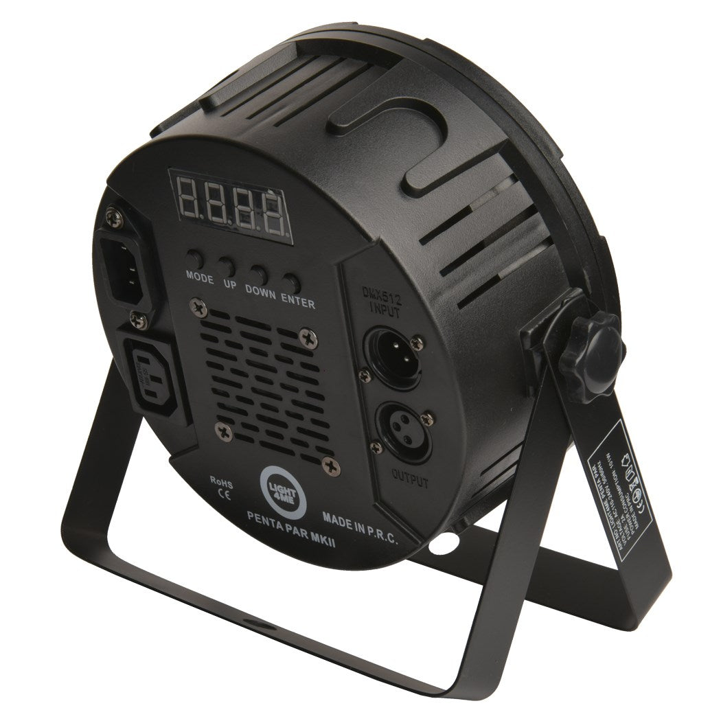 LIGHT4ME PENTA PAR 8x12W MKII RGBWA - RGB LED Spotlight