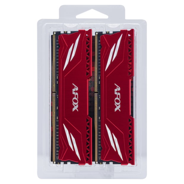 AFOX GAMING DDR4 2x8GB 3200MHz CL16 XMP2 Red