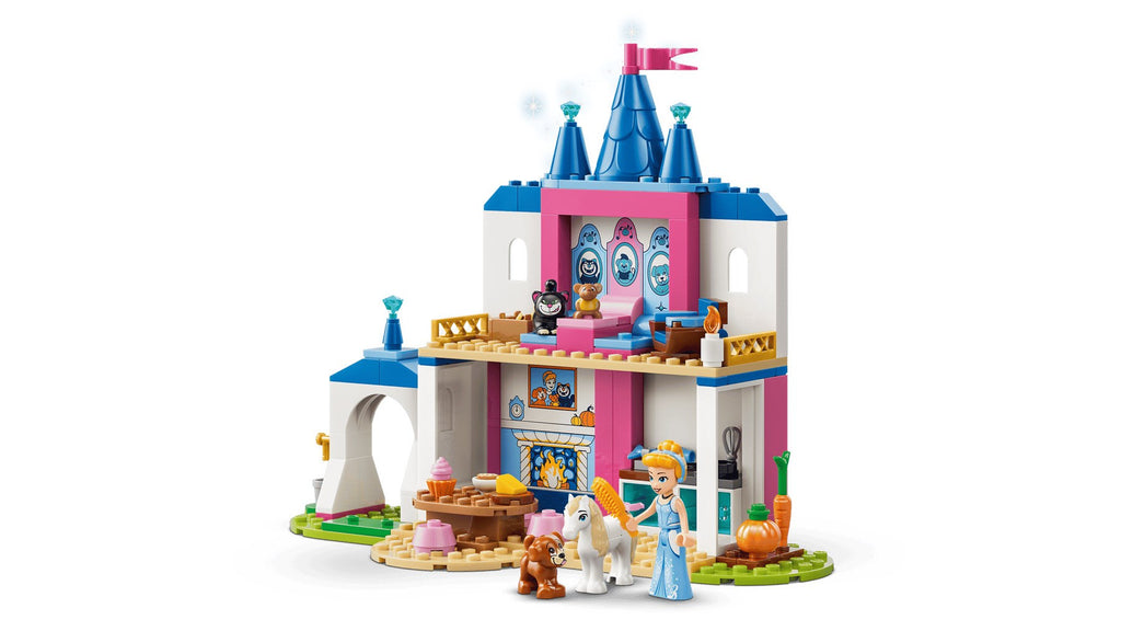 LEGO Building Blocks Cinderella Animal Friends Castle Set 43283 - 149 Pieces, 1 Minifigure