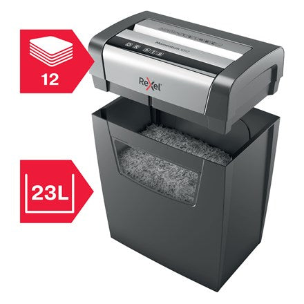 Rexel Momentum X312 Pre-shredder Cross Cut 5 x 42 mm P-3