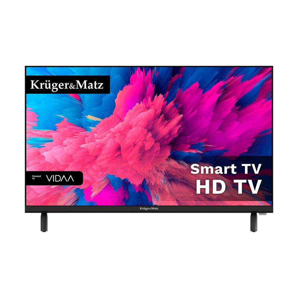 Krüger&Matz KM0224-V3 TV 24 inch HD Smart TV Wi-Fi Black