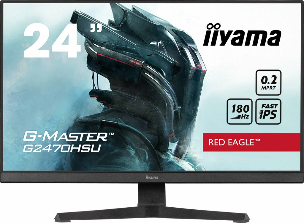 iiyama G-MASTER G2470HSU-B6 Computer Monitor 23.8" 1920 x 1080 Full HD LCD Black