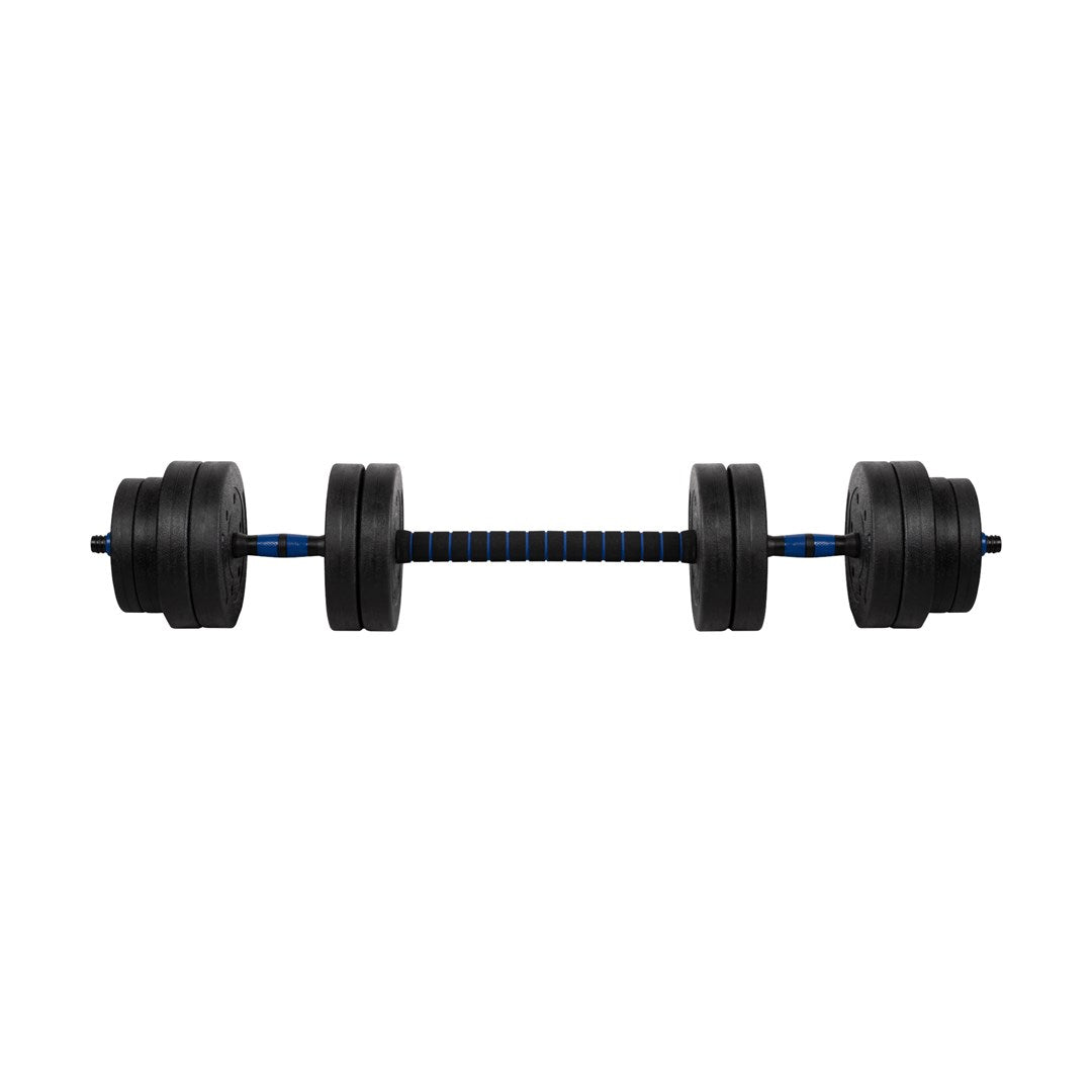 REBEL ACTIVE Adjustable Bituminous Dumbbell with Connector 1x20kg