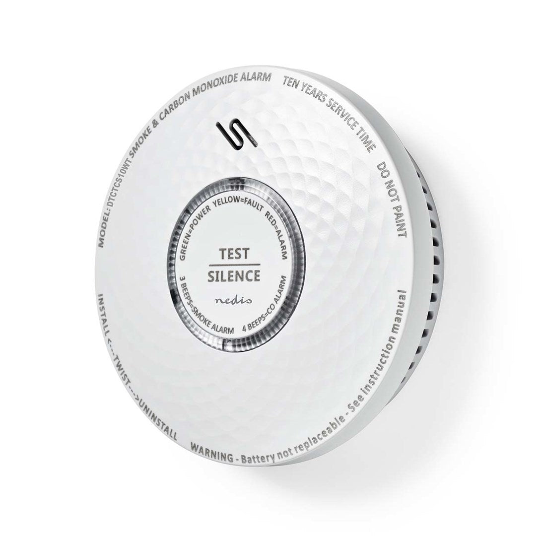 Smoke and Carbon Monoxide Detector Nedis DTCTCS10WT