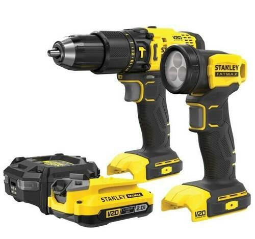 STANLEY WKRĘTARKA UDAROWA V20 SFMCD711 50Nm 1x2 0Ah KUFER +LATARKA SFMCK210D1