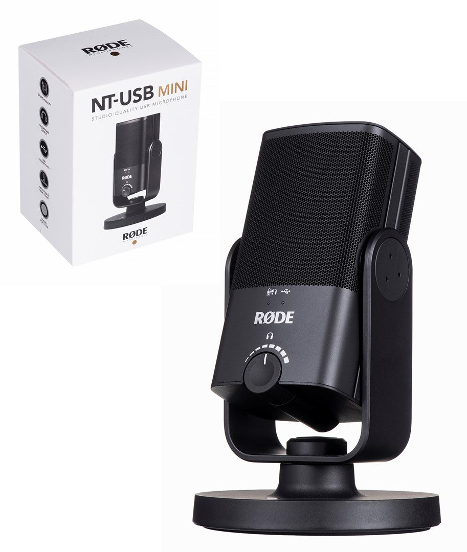 RØDE NT-USB mini - Tischmikrofon - 20 - 20000 Hz - 24 Bit - 48 kHz - Kabelgebunden - USB / 3,5 mm (400400025)