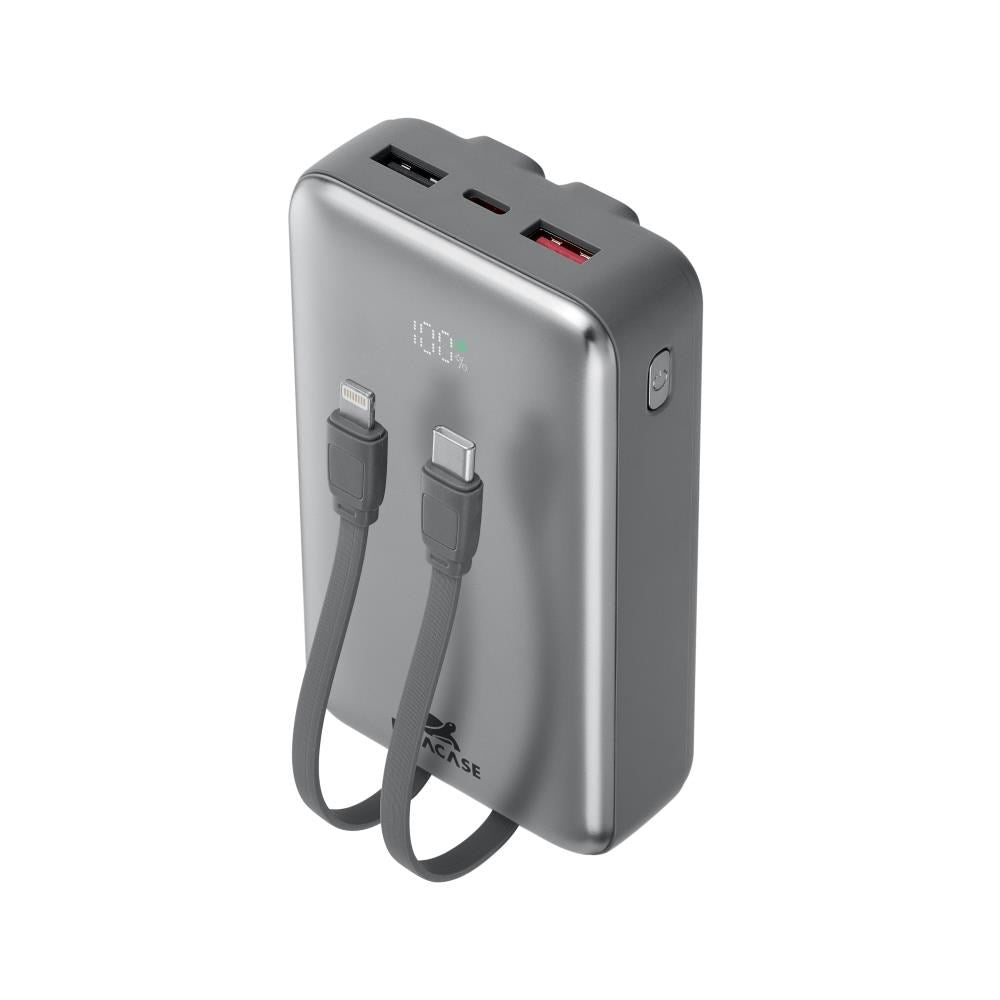 Rivacase VA2612 Power Bank 20000mAh 30W with LCD Screen
