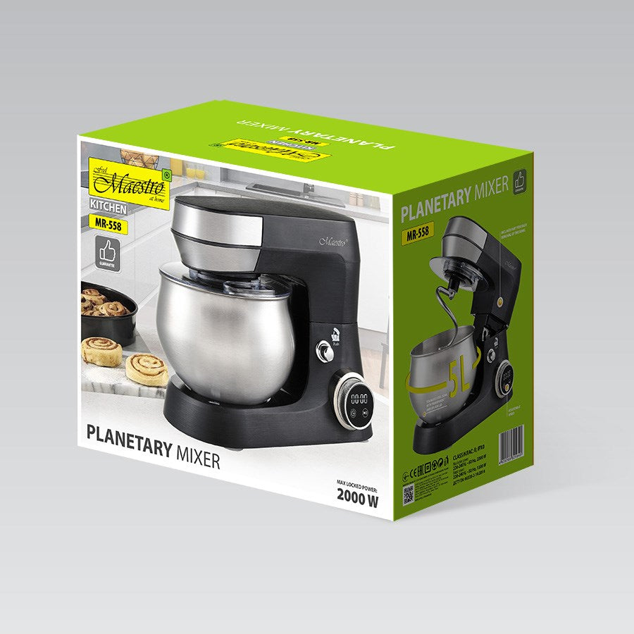 MAESTRO MR-558 Planetary Mixer - 2000 W