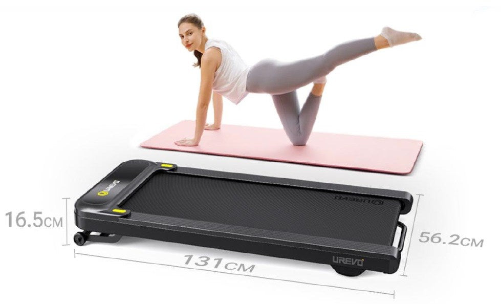 UREVO 3S Walking Treadmill with Auto Incline - 2.5HP