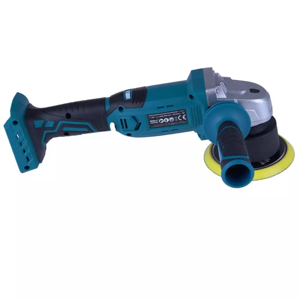DEDRA 18V Cordless Rotary-Eccentric Polisher 125 mm