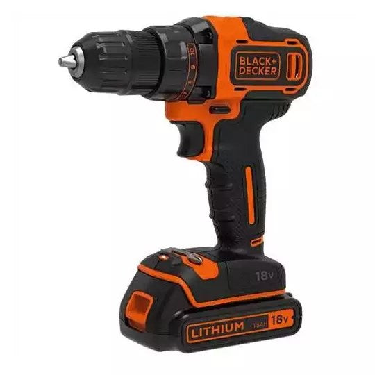 BLACK+DECKER WKRĘTARKA 18V BDCDD186B 40Nm 2x1 5Ah