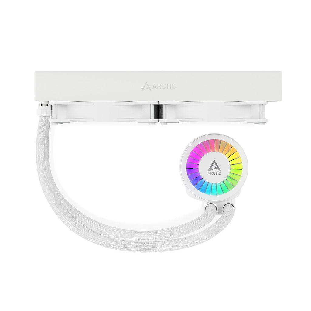 ARCTIC Liquid Freezer III 280 - Prozessor-Flüssigkeitskühlsystem - Kühlergröße: 280 mm - (für: AM4, LGA1700, AM5) - weiß (ACFRE00151A)