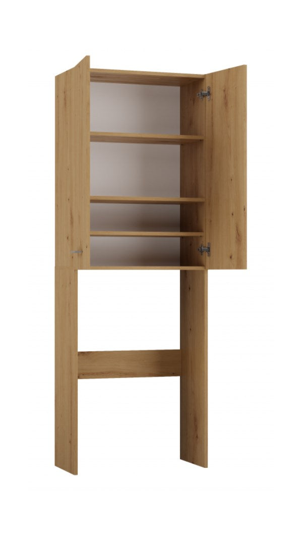 Topeshop POLA DD ARTISAN Bathroom Storage Cabinet - Artisan Oak - Model: POLA DD