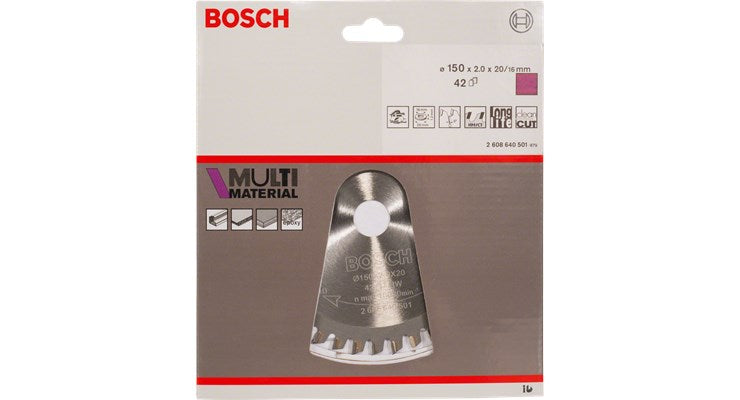 Bosch Multi Material Circular Saw Blades - 190 mm, 54 Teeth