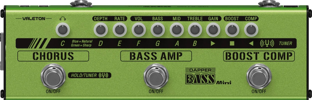 Valeton Dapper Bass Mini - multiefekt gitarowy