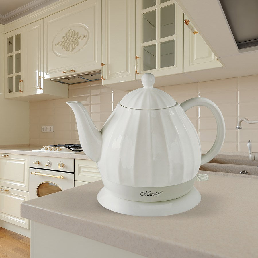 Feel-Maestro MR070 Electric Kettle 1.2 L 1200W White
