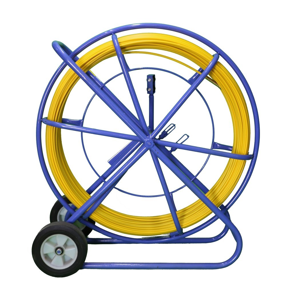 Extralink Cable pulling rod Pilot 10mm 100m glass fibre FRP  d. 10mm  l. 100m  yellow