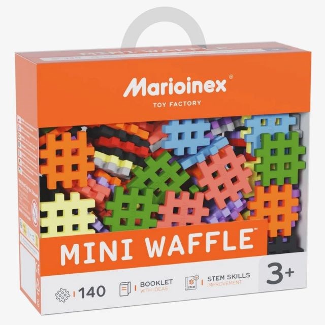 Marioinex Mini Waffle Building Blocks Set 1 140 Pieces 909058