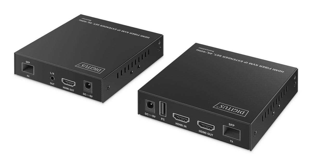 HDMI 4K/60Hz Extender with KVM USB over IP Long Range