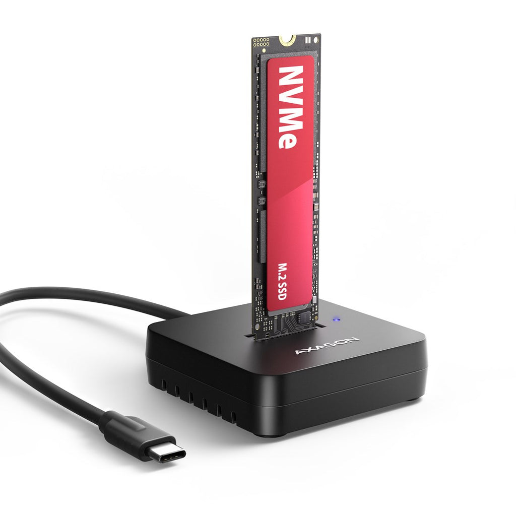 Axagon ADSA-M2C11L USB-C 10Gbps M.2 NVMe SSD Docking Station