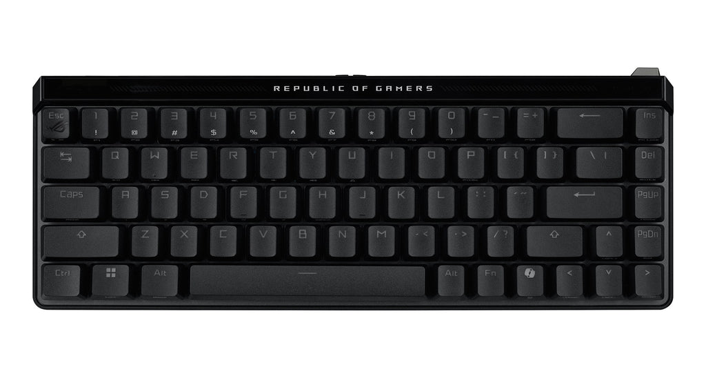 ASUS ROG Falchion Ace - Keyboard - 65% Compact - Backlit - USB - QWERTZ - ROG NX Red Switches - Black (90MP03VE-BKDA20)