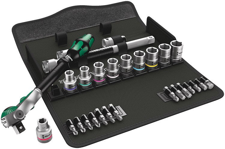 Zyklop Speed Ratchet Set 1/2'' + Sockets  28 pcs