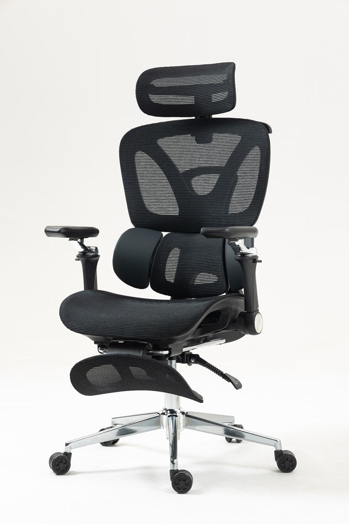 Activejet Ergonomic Office Chair YK848 Black - Adjustable Design