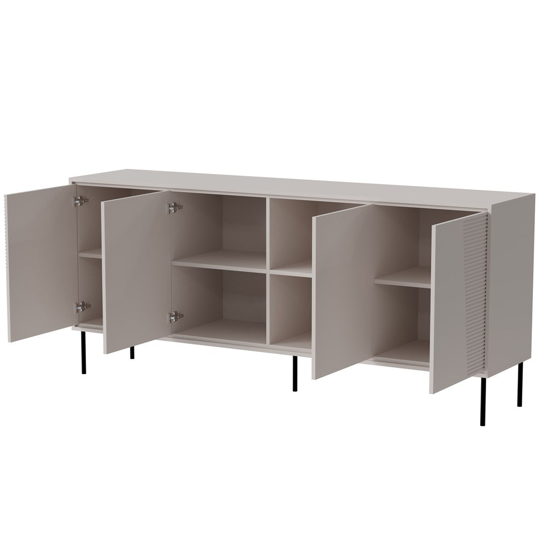 4D ABI Chest of Drawers 200x45x88 Cashmere Matt