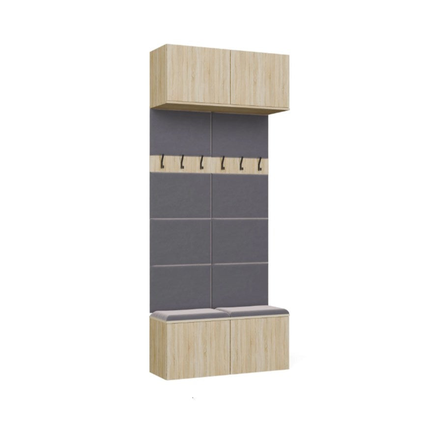 HAGA II 2W Wardrobe – Sonoma Oak
